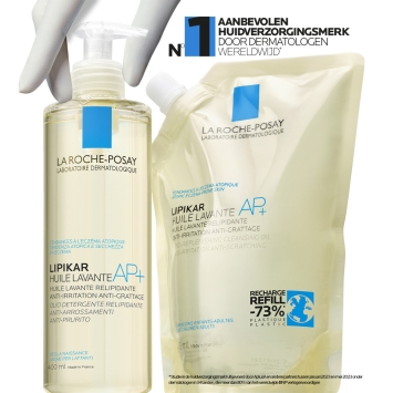 La Roche-Posay Lipikar Syndet AP+ Droge Huid Navulling 400ml