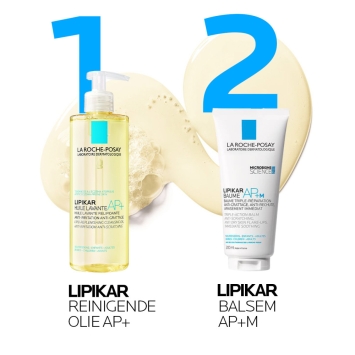 La Roche-Posay Lipikar Syndet AP+ Droge Huid Navulling 400ml
