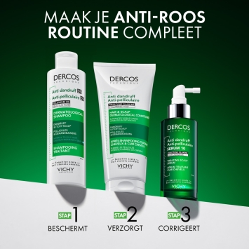 Vichy Dercos Anti-Roos DS Shampoo Normaal - Vet Haar Navulling 390ml
