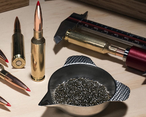 Winkel voor precisie schieten en herladen van munitie