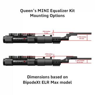 The Queen's MINI Equalizer Kit voor BipodeXt