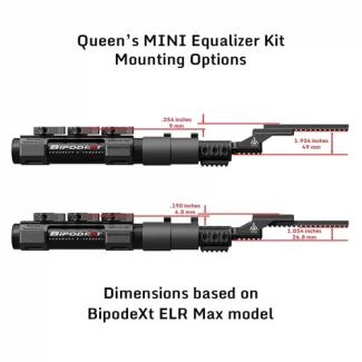 The Queen's MINI Equalizer Kit voor BipodeXt