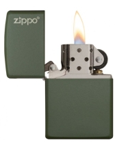 images/productimages/small/zippo-groen-mat-met-logo.jpg