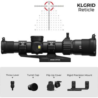 EP-8 1-8x28 KLGRID FFP MIL richtkijker - Arken