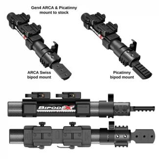 BipodeXt MSR Pro Gen4 rifle stabilizer