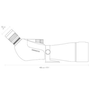 Endurance ED 25-75x85 spotting scope - Hawke