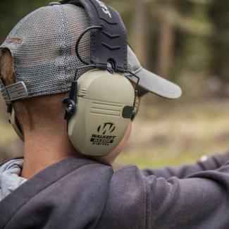 Hearing protector Razor Slim Electronic FDE - Walker's