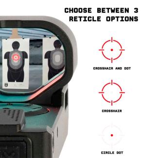 Ares V2 open reflex red dot sight - Monstrum