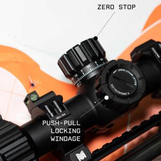 Beast 5-25x56 MRAD FFP met Zero Stop - Monstrum