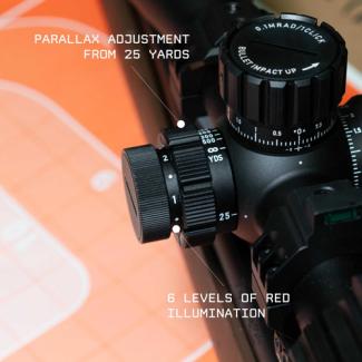 Beast 5-25x56 MRAD FFP met Zero Stop - Monstrum