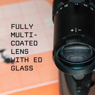 Beast 5-25x56 MRAD FFP met Zero Stop - Monstrum