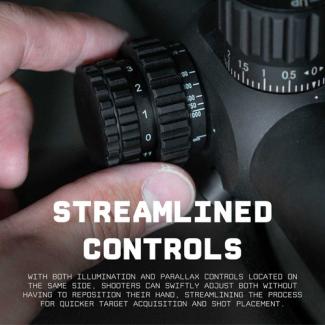 G3 5-25x56 FFP MOA riflescope Zero Stop - Monstrum