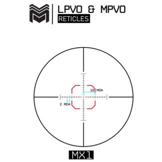 Spectre 1-10x28 SFP LPVO Richtkijker - Monstrum