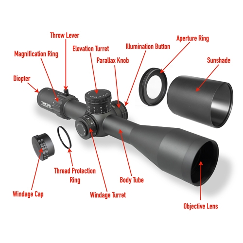 Richtkijker Element Optics Theos 6-36x56 MIL