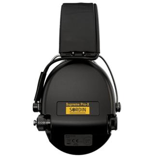 Hearing protector Supreme Pro X Leather Black - Sordin
