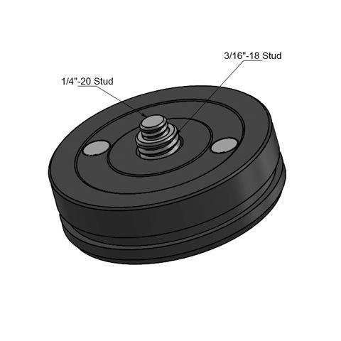 Vortex Switchback Carbon Tripod Head Adapter