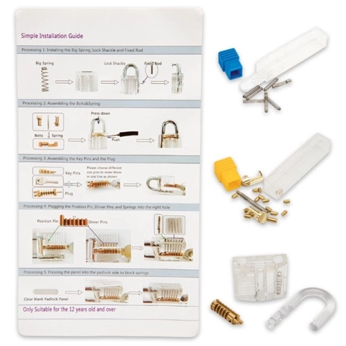 X Secure lockpit DIY assembly set