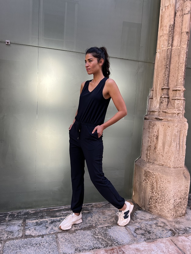 JUMPSUIT ETCETERA BLACK