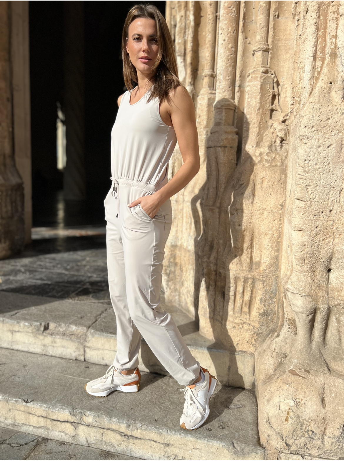 JUMPSUIT ETCETERA CEMENT