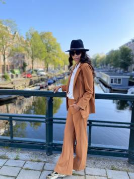 PANT TRIXIE COGNAC