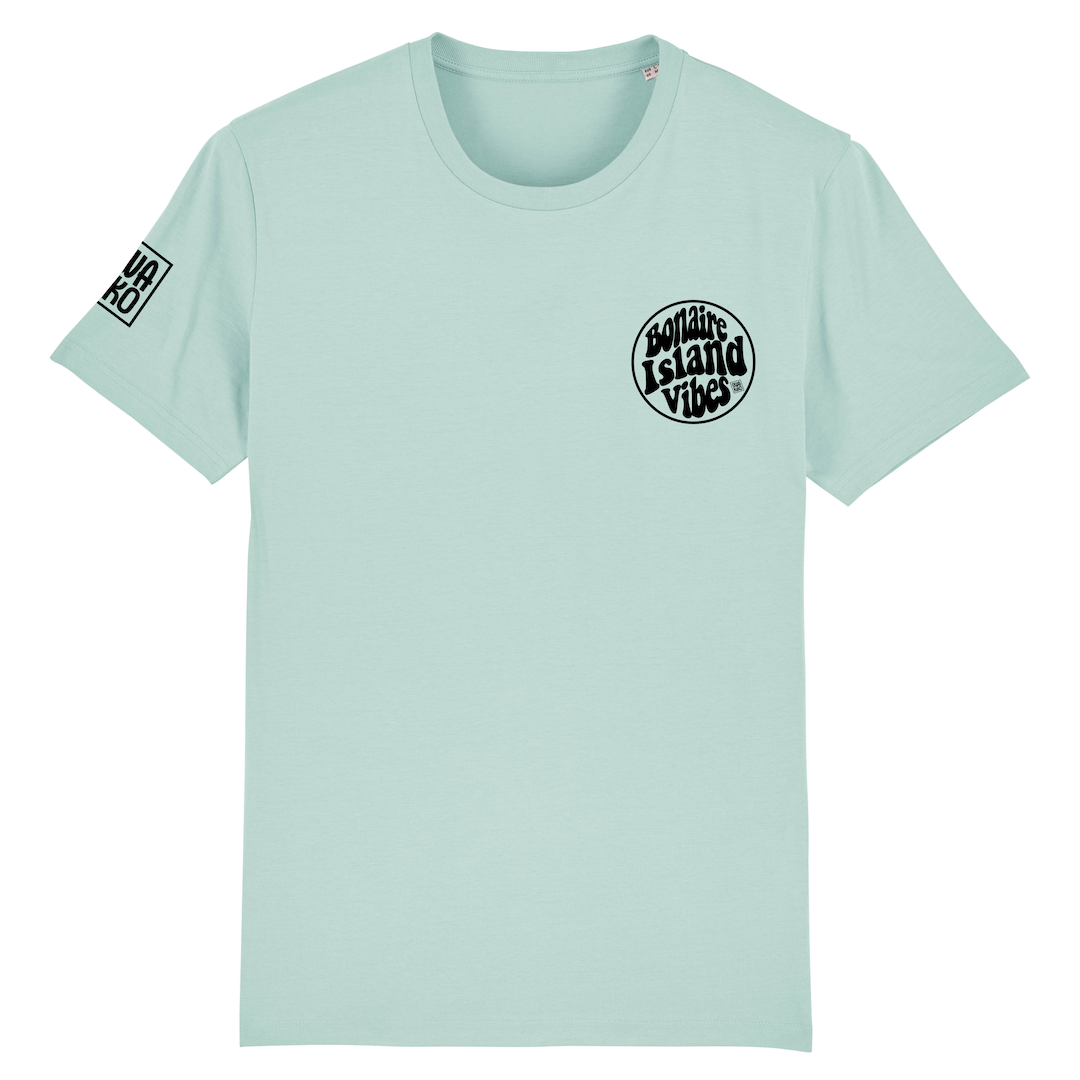 logo Bonaire Island Vibes T-shirts, turquoise