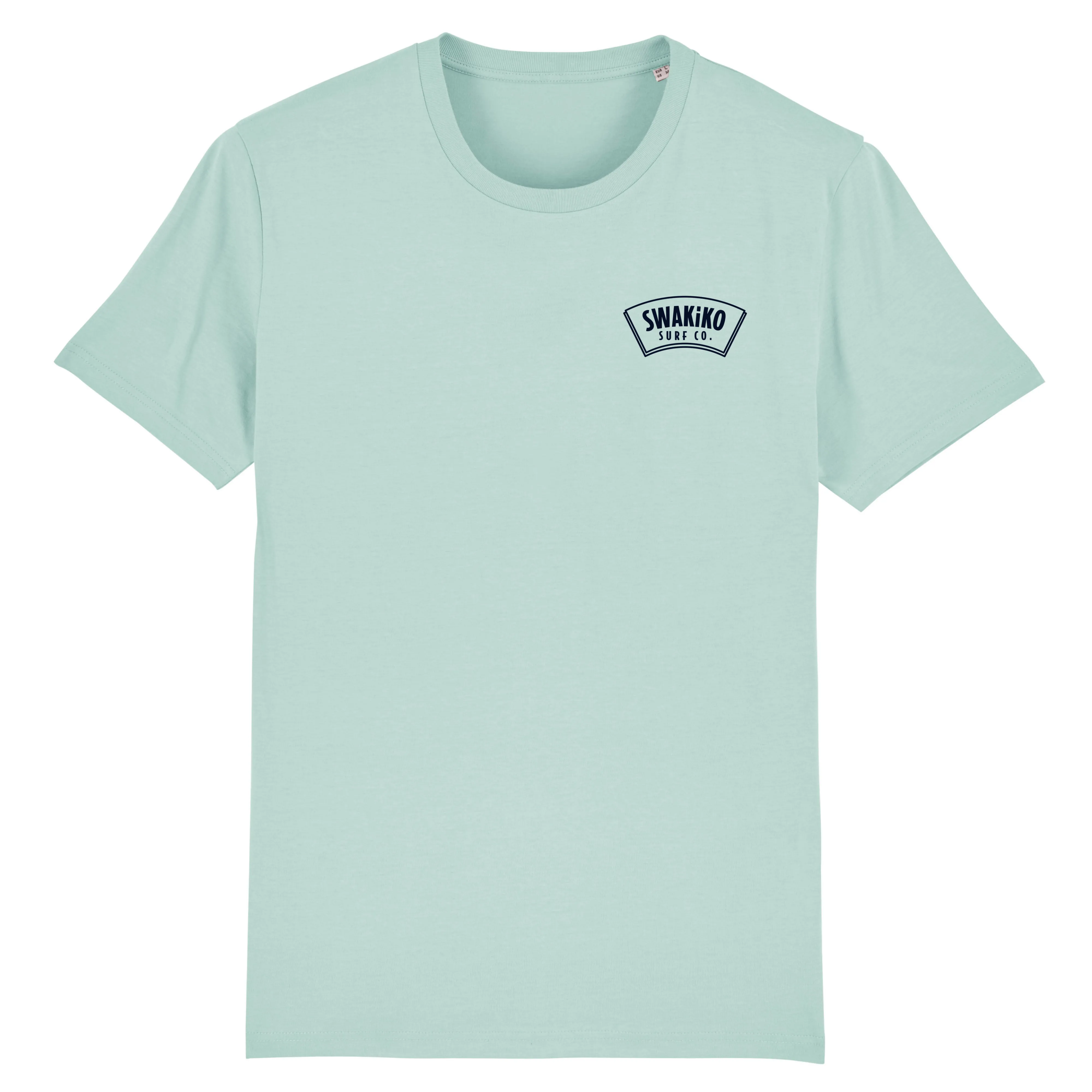 Classic Surf T shirt with the form for a custom surfboard