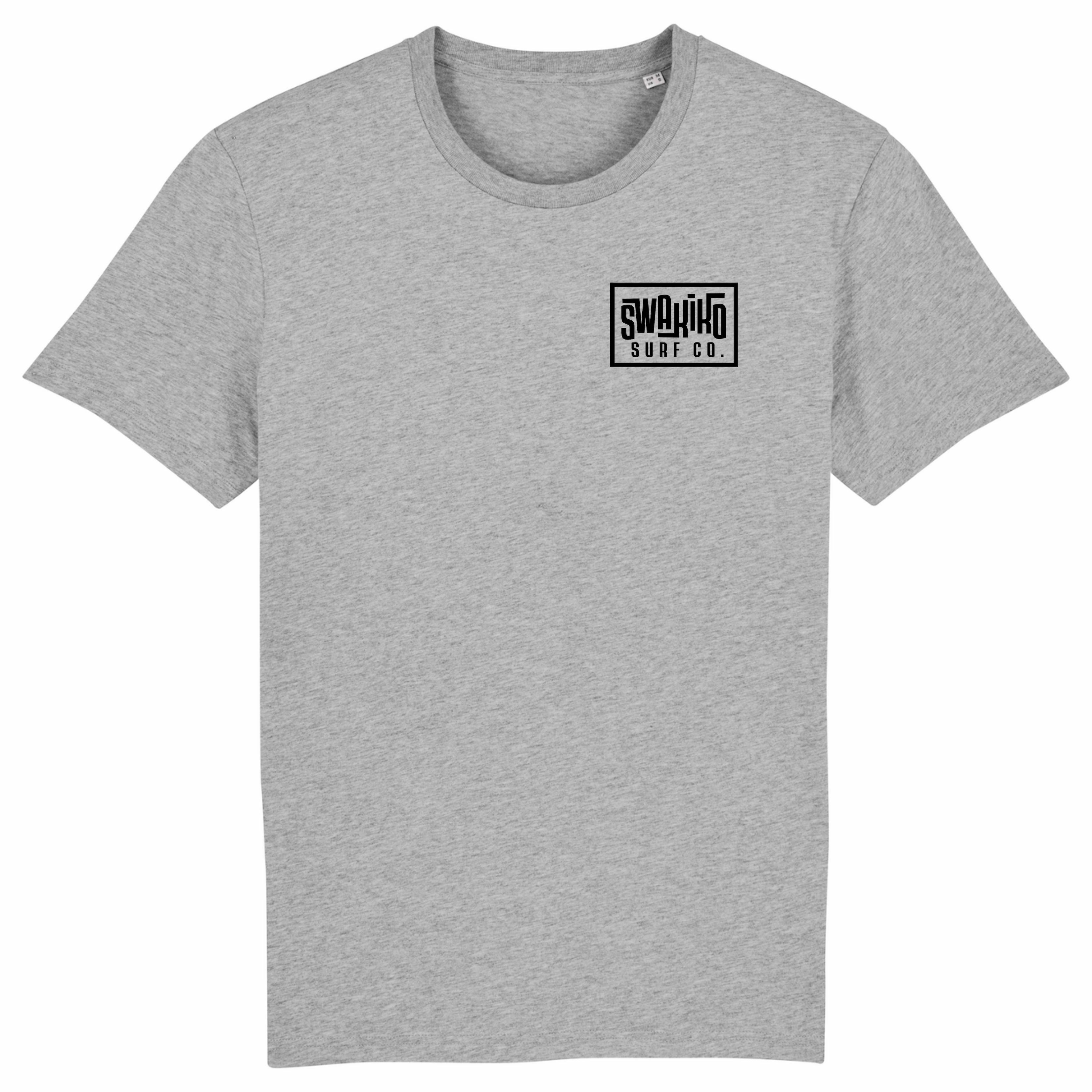 Single and Ready to Mingle Surf T-shirt grey front