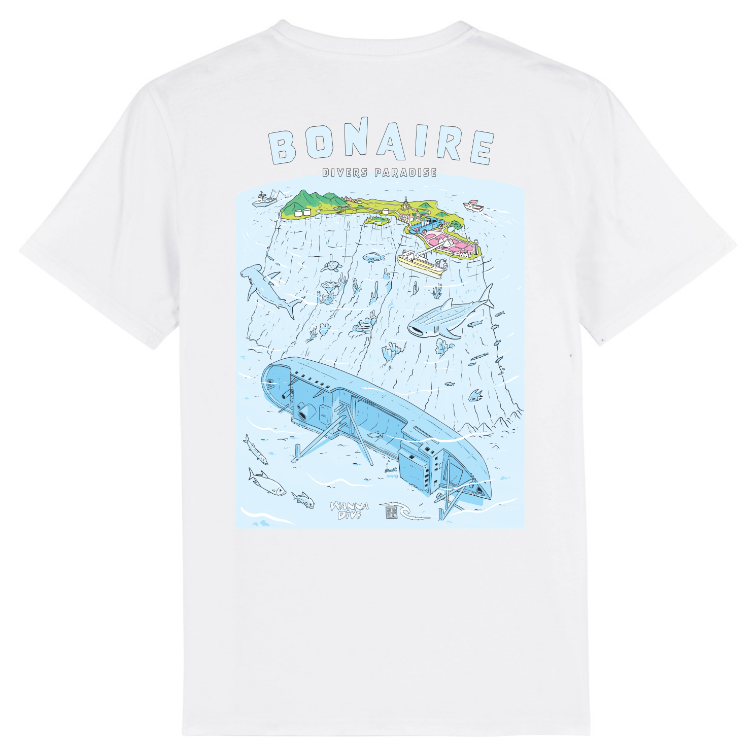 Hilma Hooker, Bonaire Dive Paradise T-shirt