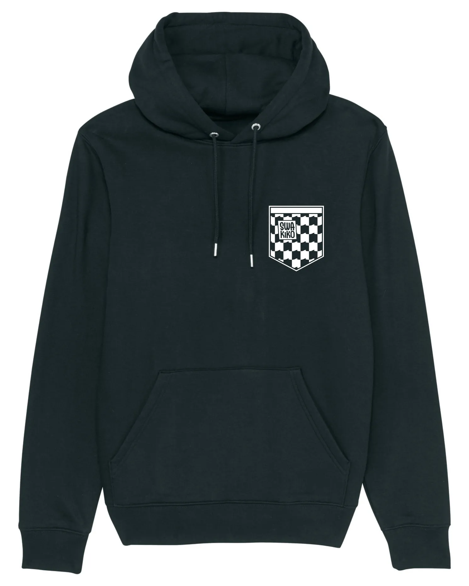 Vibes checkered sale hoodie