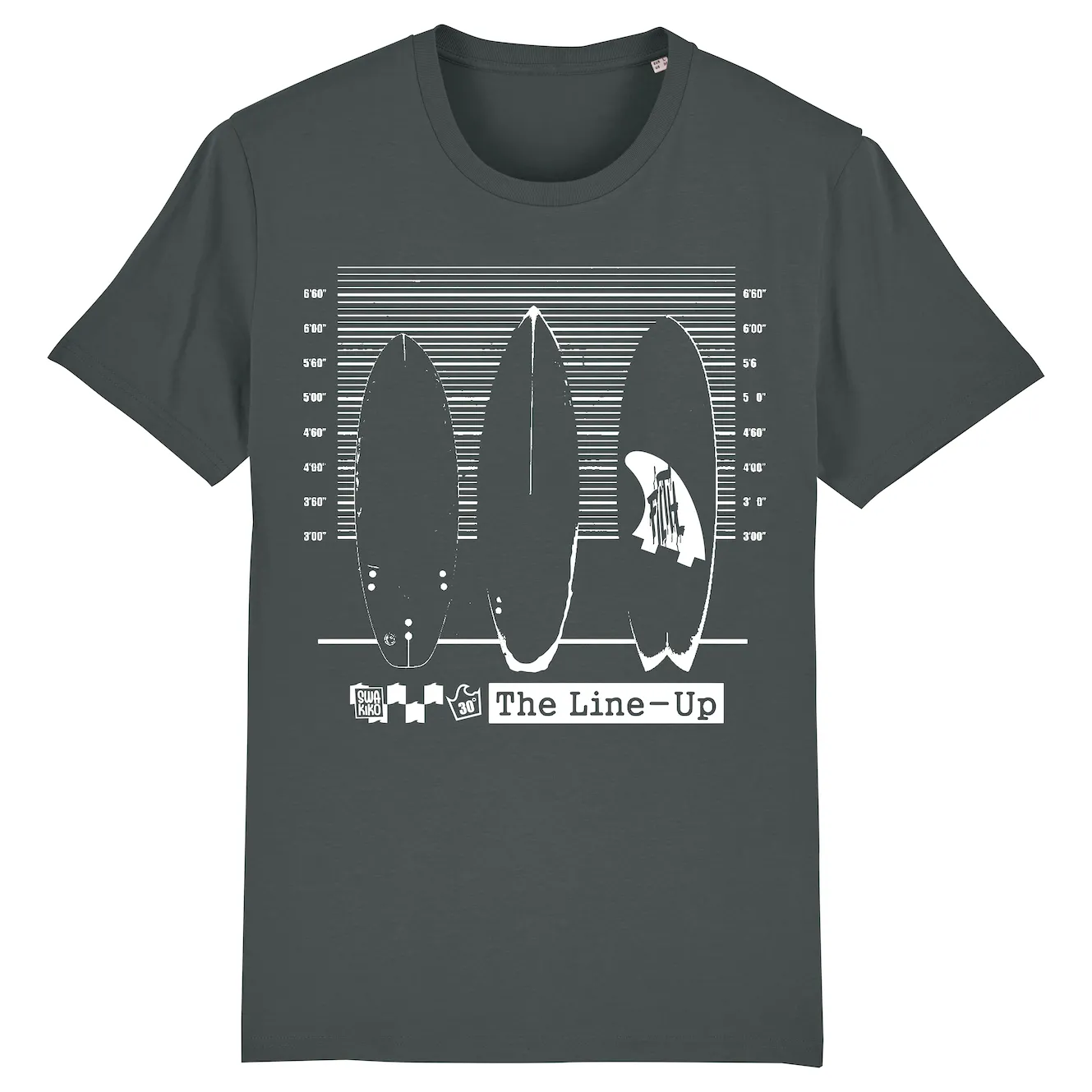 doorgaan met Christian Berg Vesuvius Surf T-shirt mannen | fairwear, 100% biologisch | Line up | SWAKiKO