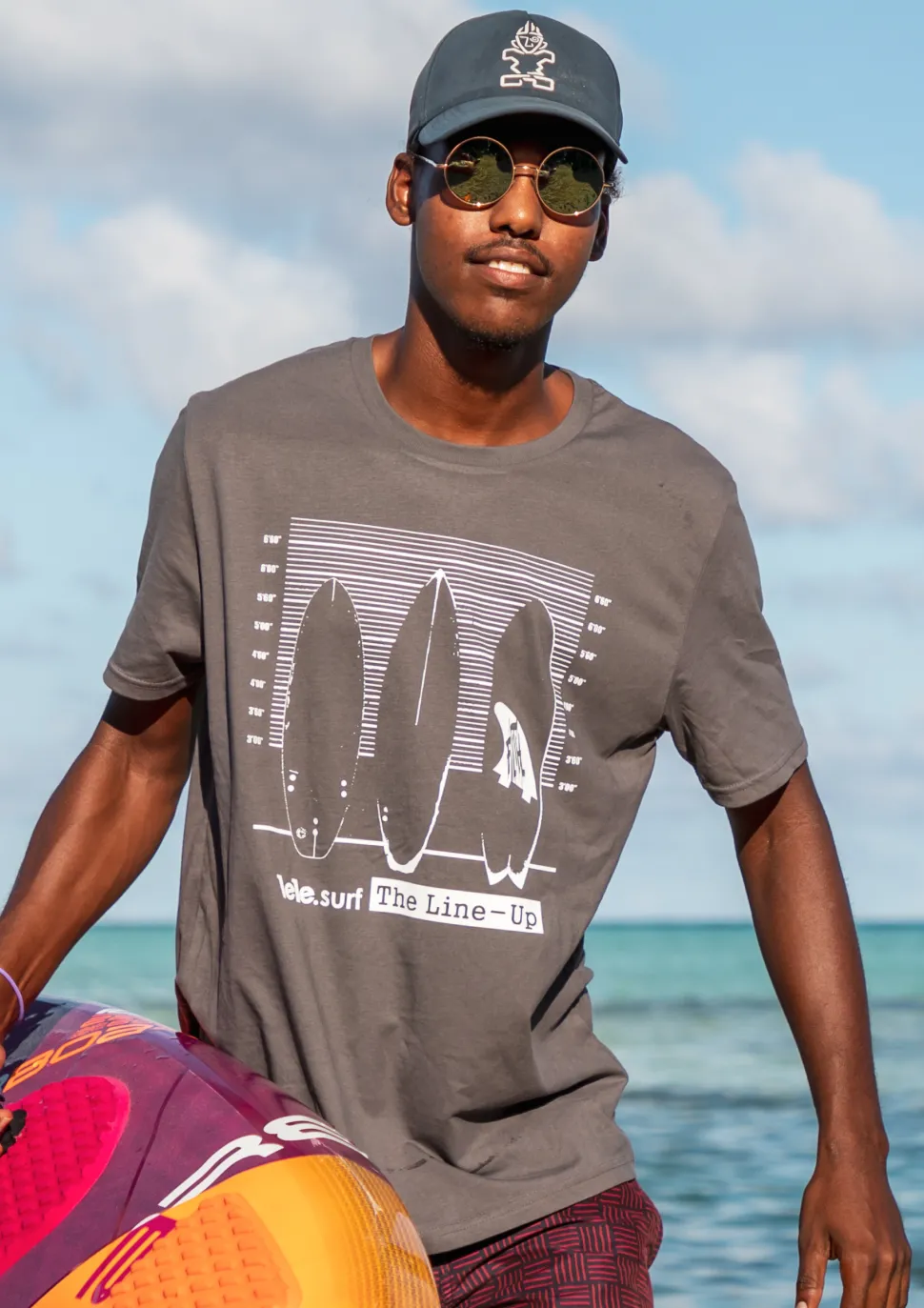 Surf T-shirt men, fairwear & 100% organic, The line up