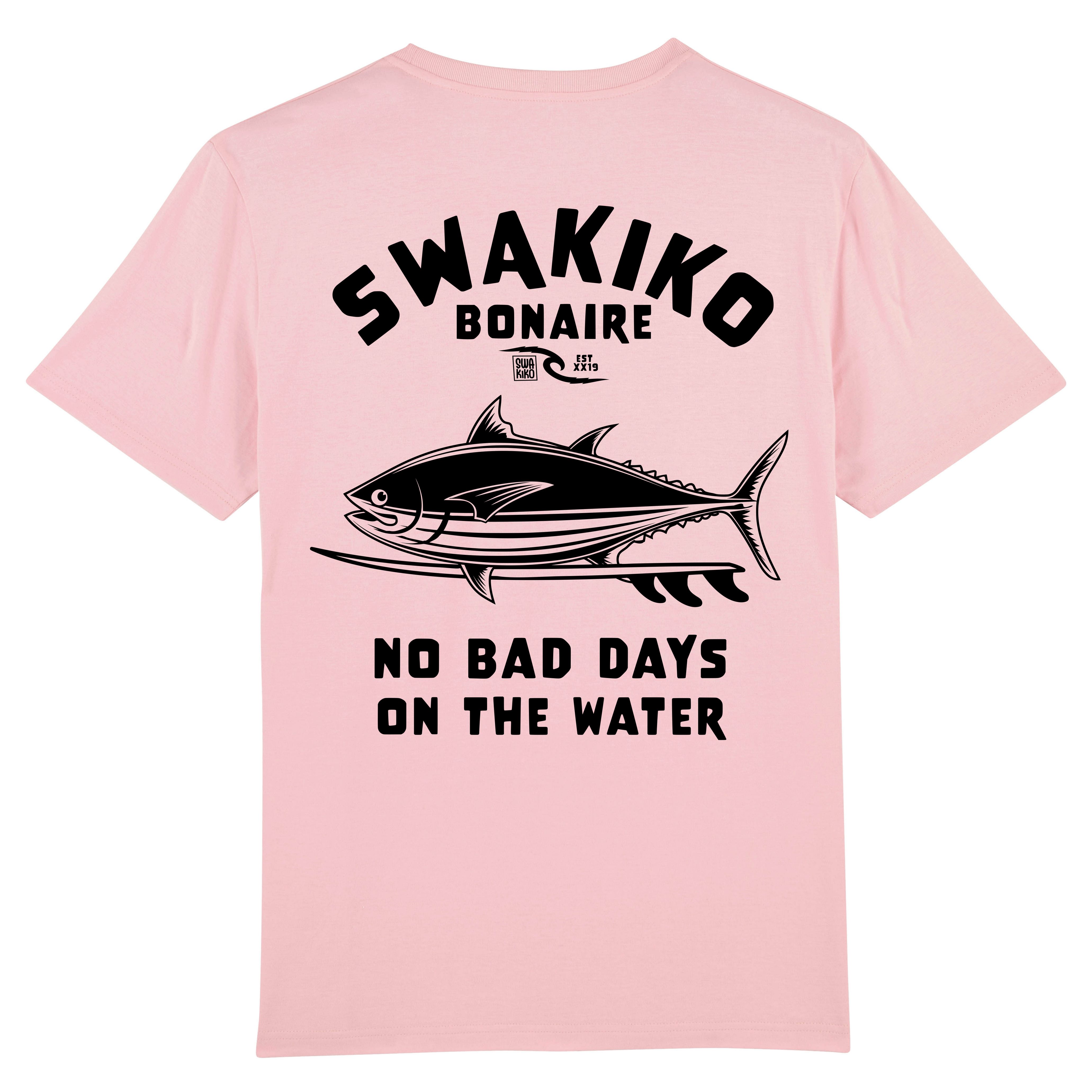 Surfing Tuna T-shirt, pink