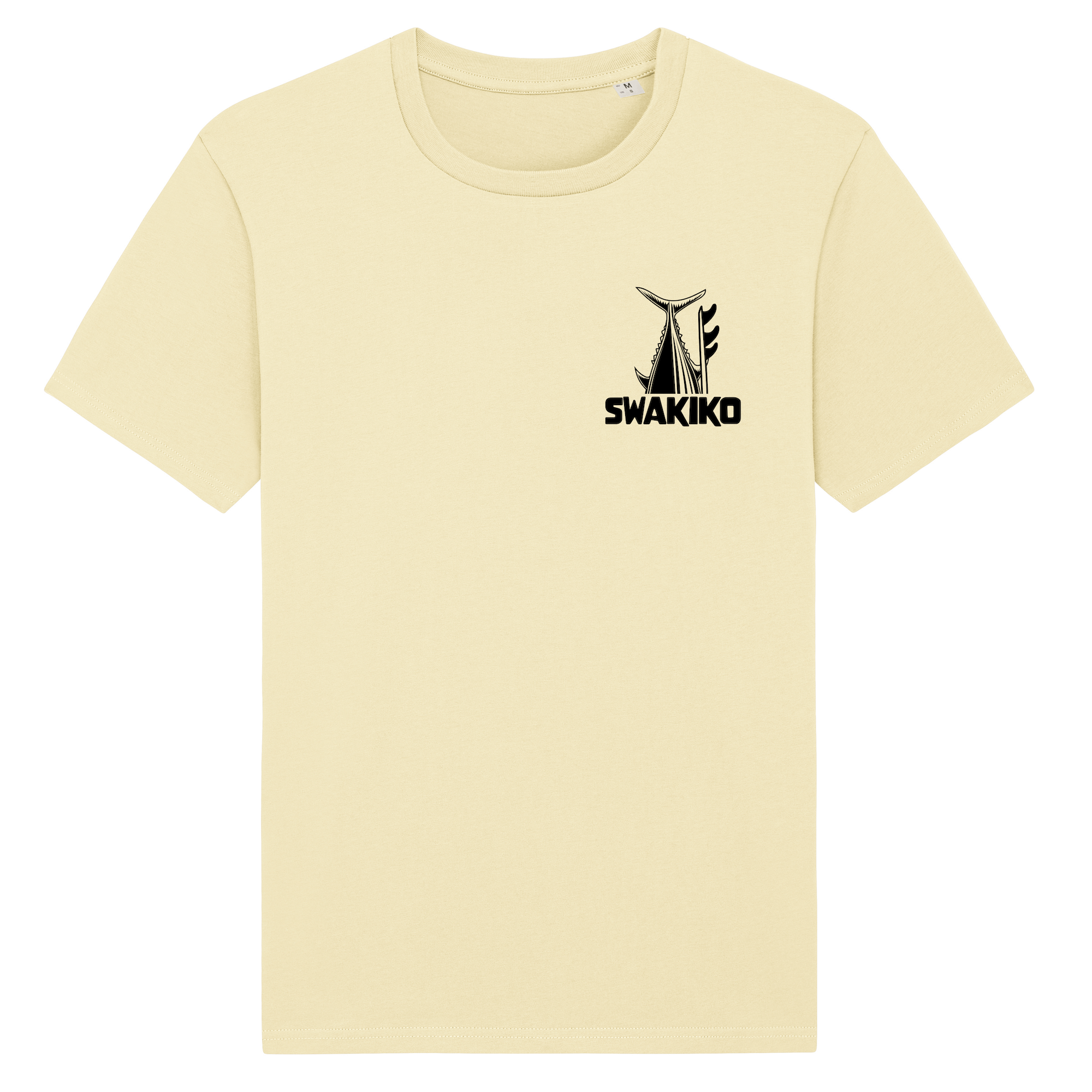 Surfing Tuna T-shirt, yellow front