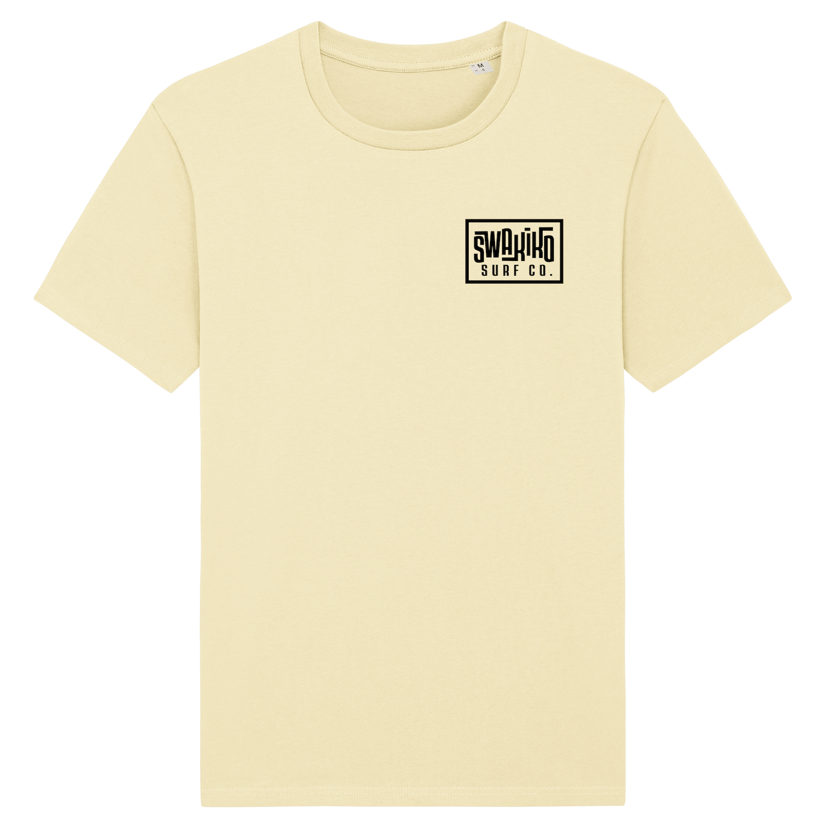 Single and Ready to Mingle Surf T-shirt yellow front