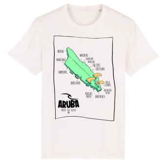 Aruba Surf T-shirt men, white