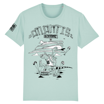 Bonaire Surf T-shirt Atlantis, men, blue