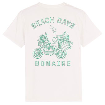 Beach Days Bonaire T-shirt, white