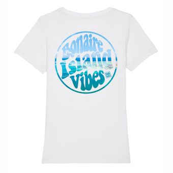 Bonaire Island Vibes, white T-shirt women