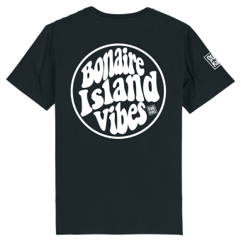 Bonaire Island Vibes logo T-shirt men, black