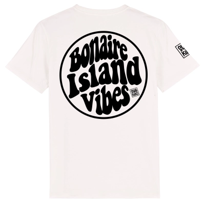 Bonaire Island Vibes T-shirt men, wit