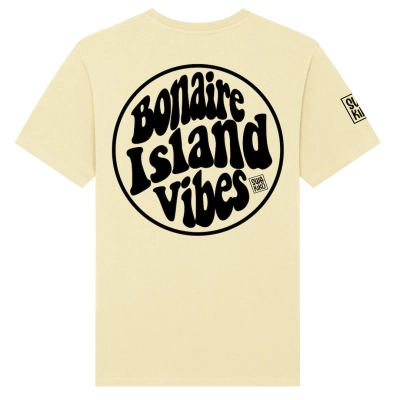 Bonaire Island Vibes T-shirt men, geel