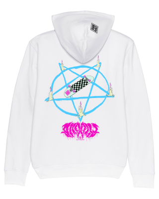 Hoodie Skate Summoning, white