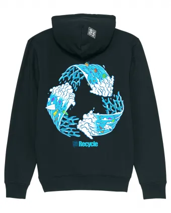 Men's Beach Day Graphic Hoodie - Hoodies with Surfing Prints White / LRG