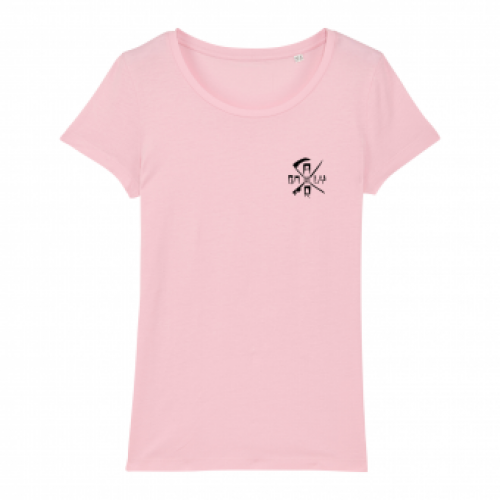 SWAKiKO logo front, T-shirt women pink