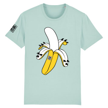 Surf t-shirt men turqoise, Banana surf