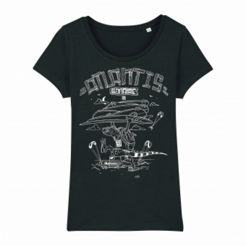 Atlantis Kitebeach T-shirt women black