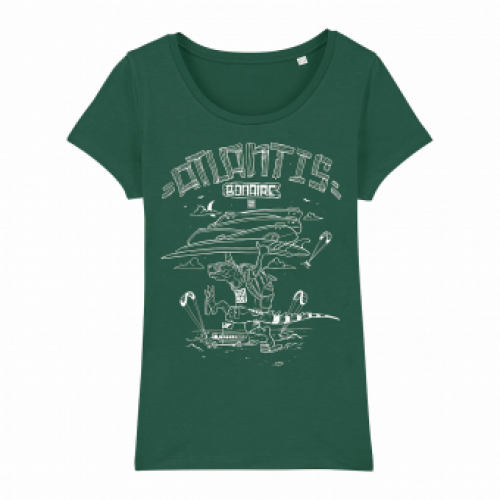 Atlantis Kitebeach T-shirt women green