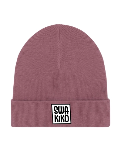 Hibiscus kleurige muts met Swakiko logo