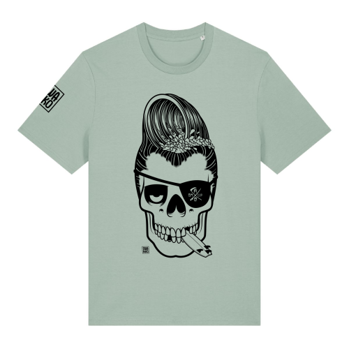 Surf t-shirt men Aloe groen, Surf a Billy
