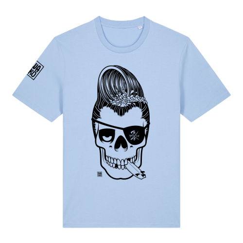 Surf t-shirt men licht blauw T-shirt, Surf a Billy